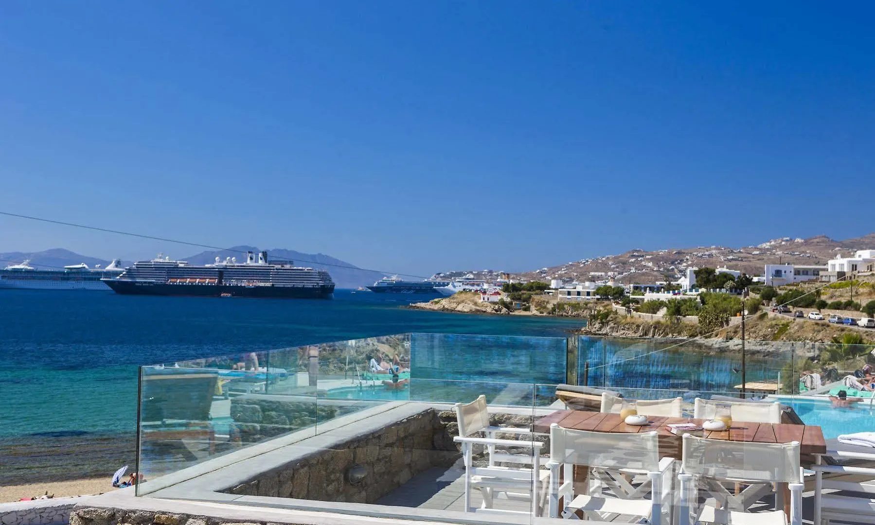 ***  Mykonos Beach Hotel Mykonos Town Řecko